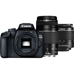 Фотографія - Canon EOS 4000D Kit 18-55mm + 75-300mm