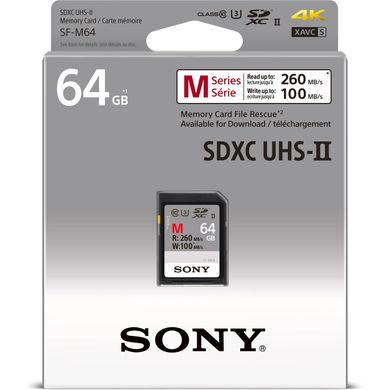 Фотографія - Карта пам'яті Sony M Series UHS-II SDXC