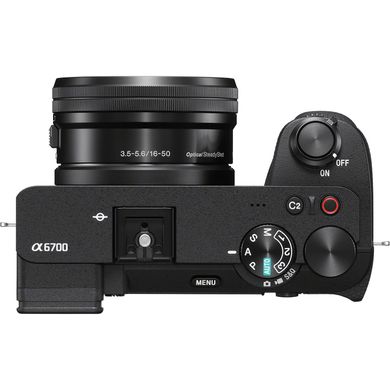 Фотографія - Фотоапарат Sony A6700 kit 16-50 Black
