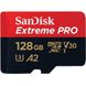 Фотография - Карта памяти SanDisk microSDXC UHS-I U3 Extreme Pro A2 + SD Adapter (SDSQXC)